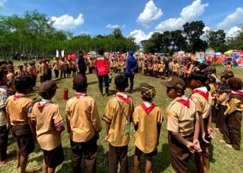 Persari Siaga & Puncak Hari Pramuka ke-64, Kwarran Cluring Raih Sukses Besar