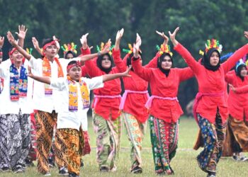 Buka Adat Nusantara Tandai Dimulainya Upacara Hari Pramuka Ke-64