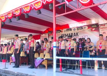 Kwartir Ranting Pramuka Barebbo Gelar Upacara Hari Pramuka ke-64 di Bumi Perkemahan Apala