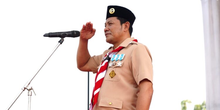 Bupati Sidoarjo Pimpin Upacara Hari Pramuka ke-64 Tahun 2025 dan Buka Jambore Cabang Sidoarjo Dengan Sangat Meriah