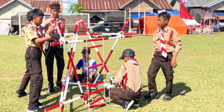 Lomba Pionering Pramuka Penggalang Patimpeng: Kreativitas dan Inovasi Tanpa Batas