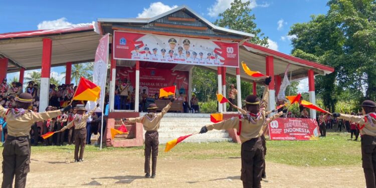 Parade Semaphore Pramuka Patimpeng: Lebih dari Sekedar Isyarat, Membangun Kekompakan dan Kreativitas