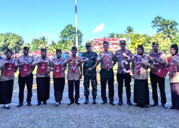 8 Pembina Pramuka Barebbo Terima Penghargaan di Hari Pramuka ke-64