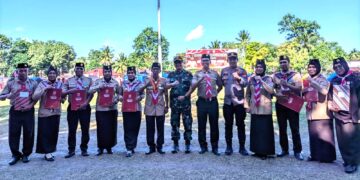 8 Pembina Pramuka Barebbo Terima Penghargaan di Hari Pramuka ke-64