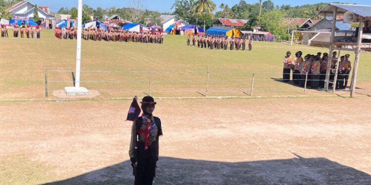 Kolaborasi untuk Membangun Ketahanan Bangsa: Peringatan Hari Pramuka ke-64 di Patimpeng