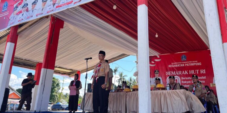 Kolaborasi untuk Membangun Ketahanan Bangsa: Peringatan Hari Pramuka ke-64 di Patimpeng