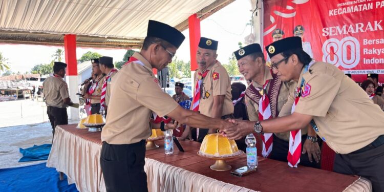 Kolaborasi untuk Membangun Ketahanan Bangsa: Peringatan Hari Pramuka ke-64 di Patimpeng