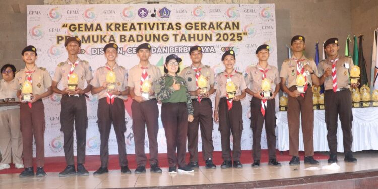 Kwarcab Badung Sukses Gelar Gema Kreativitas Pramuka Cabang Badung 2025
