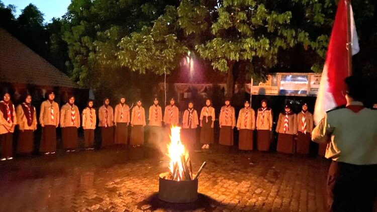 Pramuka Sawangan Gelar Ulang Janji Pramuka