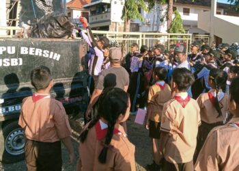 Bersih Sampah Plastik, Pramuka Buleleng Sasar Lapangan Bhuwana Patra