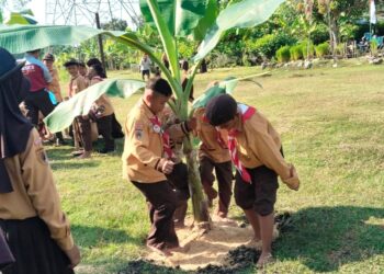 Bulan Bakti Pramuka Di Pangkalan Sd N 2 Krangganharjo Toroh Dengan Tanam Pisang