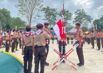 Bangun Karakter, Semangat Kebangsaan dan Disiplin: Lomba Upabuklat-Upatuplat Kwarran Patimpeng