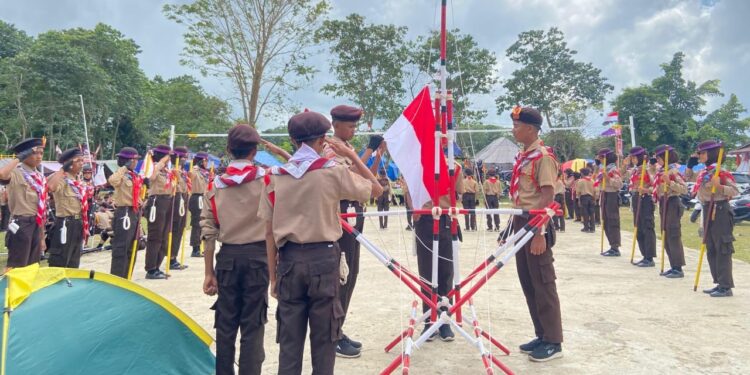 Bangun Karakter, Semangat Kebangsaan dan Disiplin: Lomba Upabuklat-Upatuplat Kwarran Patimpeng