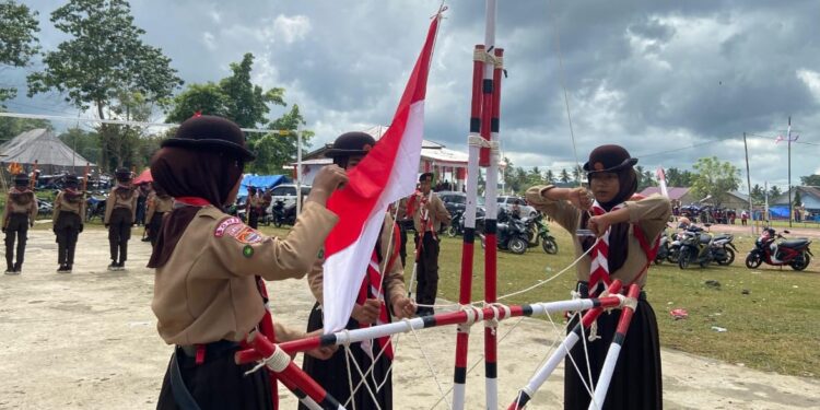Bangun Karakter, Semangat Kebangsaan dan Disiplin: Lomba Upabuklat-Upatuplat Kwarran Patimpeng