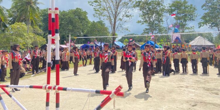 Bangun Karakter, Semangat Kebangsaan dan Disiplin: Lomba Upabuklat-Upatuplat Kwarran Patimpeng