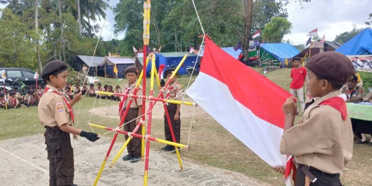 Bangun Karakter, Semangat Kebangsaan dan Disiplin: Lomba Upabuklat-Upatuplat Kwarran Patimpeng