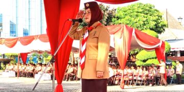Peringatan Hari Pramuka ke-64 di Kwarcab Sukoharjo, Upacara Khidmat Dipadu Festival Kreativitas Pramuka