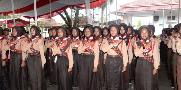 Sejumlah 4.808 Pramuka Garuda Cilacap Diharapkan Bisa Menjadi Teladan, Disiplin Dan Bertanggung Jawab