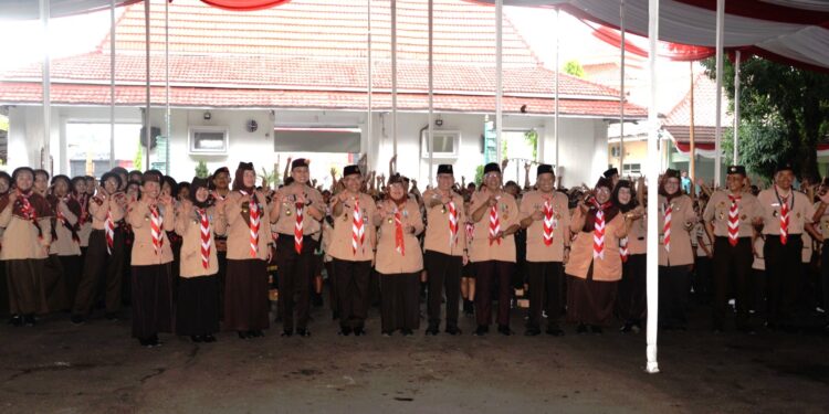 Sejumlah 4.808 Pramuka Garuda Cilacap Diharapkan Bisa Menjadi Teladan, Disiplin Dan Bertanggung Jawab