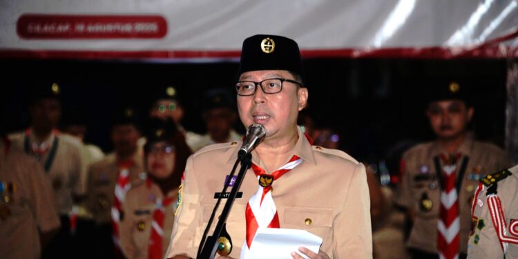 Sejumlah 4.808 Pramuka Garuda Cilacap Diharapkan Bisa Menjadi Teladan, Disiplin Dan Bertanggung Jawab