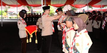 Sejumlah 4.808 Pramuka Garuda Cilacap Diharapkan Bisa Menjadi Teladan, Disiplin Dan Bertanggung Jawab