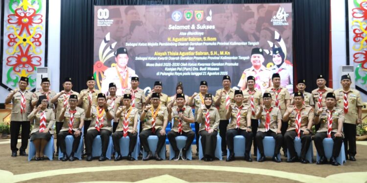 Pelantikan Kamabida, Anggota Mabida, Kakwarda, Pengurus Kwarda Kalteng dan 14 Kamabicab se-Kalteng Dirangkai dengan Upacara Hari Pramuka ke-64