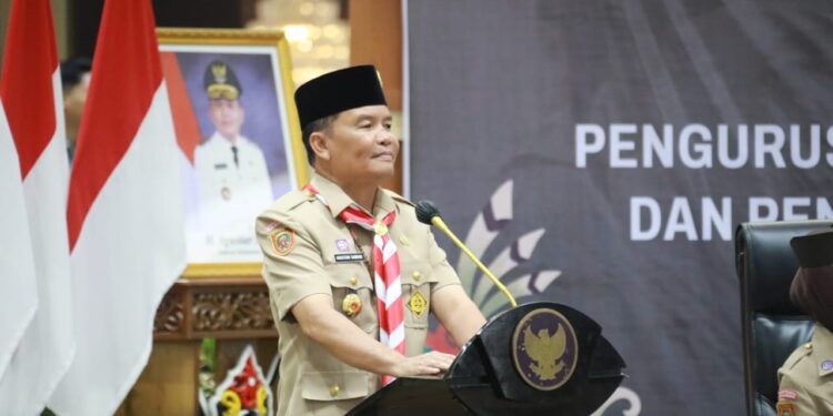 Pelantikan Kamabida, Anggota Mabida, Kakwarda, Pengurus Kwarda Kalteng dan 14 Kamabicab se-Kalteng Dirangkai dengan Upacara Hari Pramuka ke-64