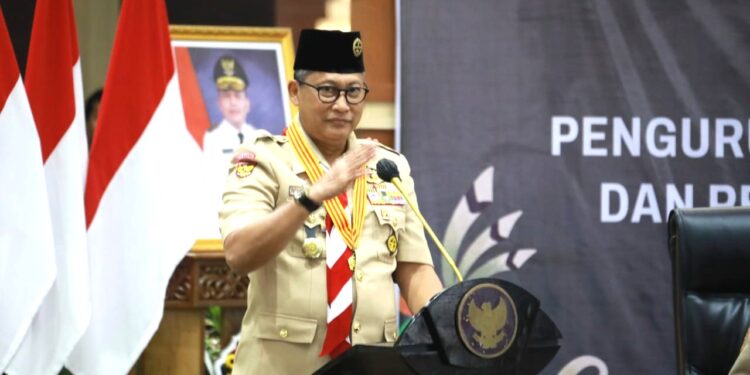 Pelantikan Kamabida, Anggota Mabida, Kakwarda, Pengurus Kwarda Kalteng dan 14 Kamabicab se-Kalteng Dirangkai dengan Upacara Hari Pramuka ke-64