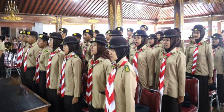Kontingen Pramuka Sukoharjo Dilepas untuk Ikuti Raimuna Daerah XIII Jawa Tengah 2025