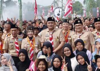 Apel Hari Pramuka ke-64 Kabupaten Bogor, Bupati Bogor Tekankan Peran Pramuka dalam Membentuk SDM Unggul