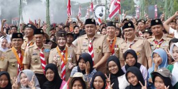 Apel Hari Pramuka ke-64 Kabupaten Bogor, Bupati Bogor Tekankan Peran Pramuka dalam Membentuk SDM Unggul