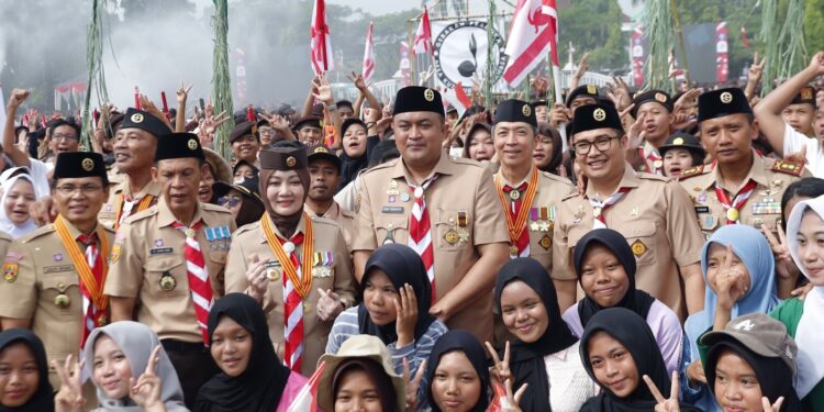 Apel Hari Pramuka ke-64 Kabupaten Bogor, Bupati Bogor Tekankan Peran Pramuka dalam Membentuk SDM Unggul