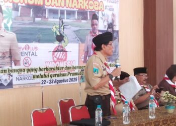 Pramuka Surabaya Bangkitkan Generasi Tangguh, Jadi Pelopor Kampanye Anti Narkoba