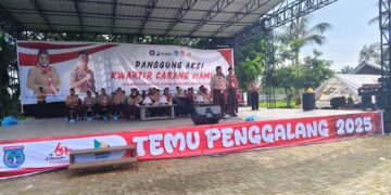 Kwarcab Gerakan pramuka mamuju Gelar TEMU PENGGALANG TAHUN 2025 dalam rangka HUT Pramuka