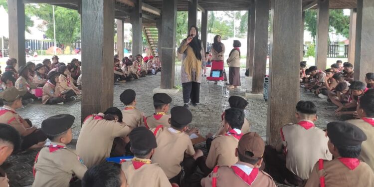 Kwarcab Gerakan pramuka mamuju Gelar TEMU PENGGALANG TAHUN 2025 dalam rangka HUT Pramuka