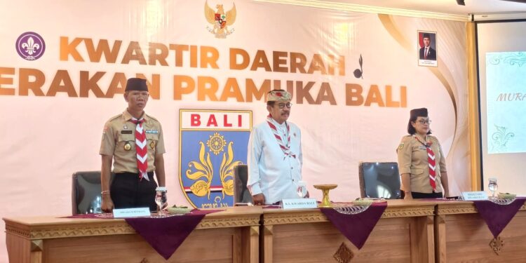Kwarda Bali Gelar Mural Scout Competition Peringati Hari Pramuka ke-64
