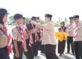 Ketua Kwarcab Mamuju Tengah Kukuhkan 15 Pramuka Garuda