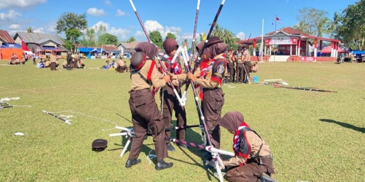Merajut Kreativitas Pramuka Patimpeng: Lomba Pionering Menjadi Jembatan Ilmu dan Kebersamaan