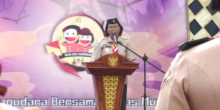 Semarak Pembukaan Malini Scout Championship IX di SMAN 1 Gianyar Wadah Prestasi dan Semangat Kebangsaan Generasi Muda