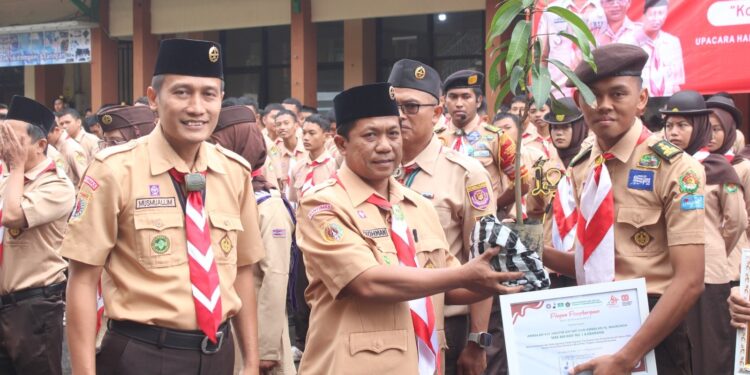 Hari Pramuka Sako Ma’arif NU Banyumas Ajak Giatkan Bulan Bakti