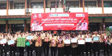 Hari Pramuka Sako Ma’arif NU Banyumas Ajak Giatkan Bulan Bakti