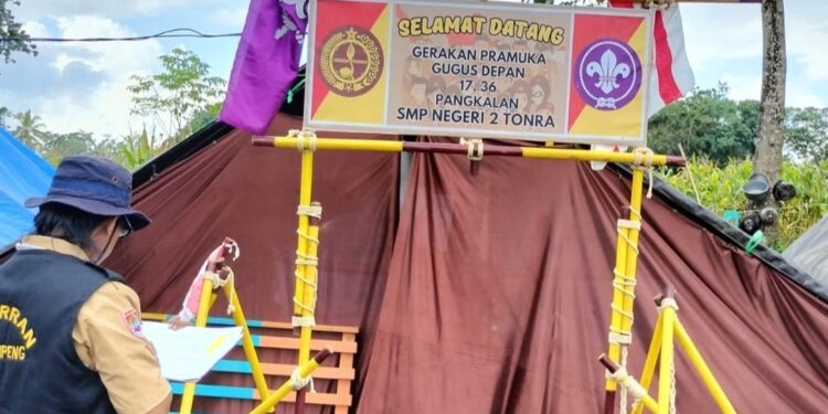 Jejak Kreatif Pramuka Patimpeng: Rajut Semangat, Ukir Karya, Latih Kreativitas Melalui Tapak Perkemahan