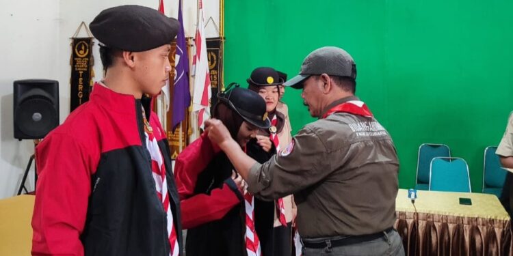 Pelepasan Kontingen Raimuna Daerah Kwarcab Karanganyar