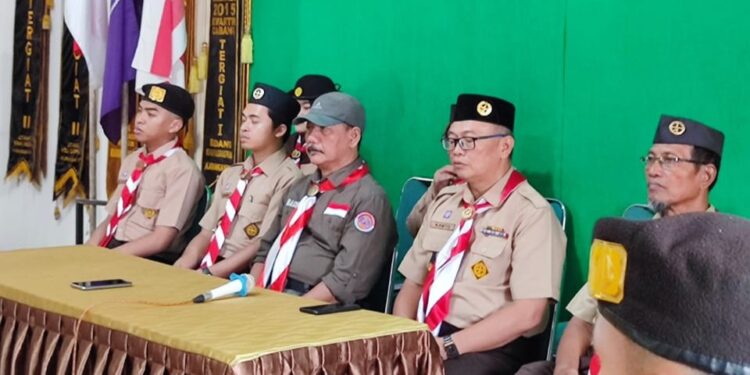 Pelepasan Kontingen Raimuna Daerah Kwarcab Karanganyar