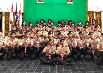 Pelepasan Kontingen Raimuna Daerah Kwarcab Karanganyar