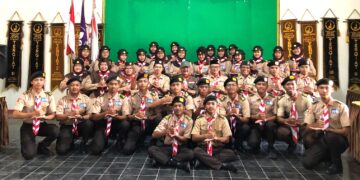 Pelepasan Kontingen Raimuna Daerah Kwarcab Karanganyar