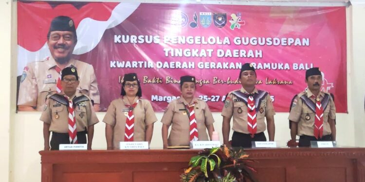 Kwarda Bali Gelar Kursus Pengelolaan Gugus Depan se-Bali