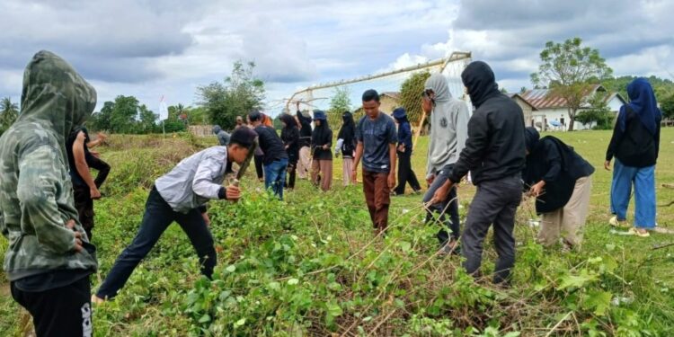 DKR Patimpeng, Tata dan Benahi Lokasi Perkemahan dan Lomba Kreativitas Pramuka Penggalang 2025