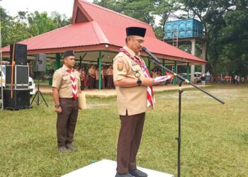 ‎Wakil Ketua Mabicab Kota Bekasi Dukung Kegiatan Pramuka Pembentuk Karakter di Festival Pramuka 2025 ‎