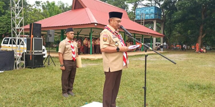 ‎Wakil Ketua Mabicab Kota Bekasi Dukung Kegiatan Pramuka Pembentuk Karakter di Festival Pramuka 2025 ‎